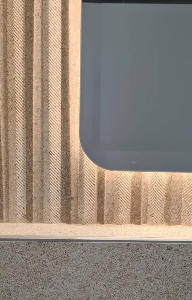 Iluminación en espejos de baños